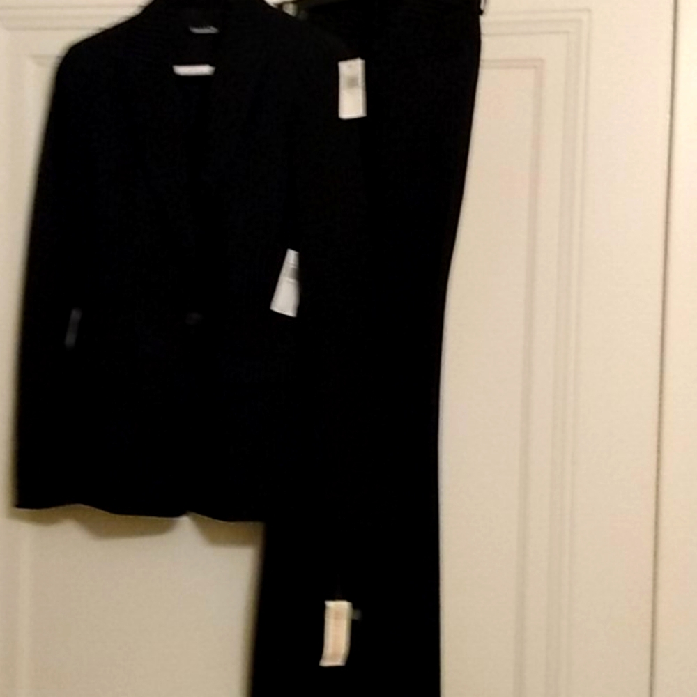 Tahari pin stripe pant suit.